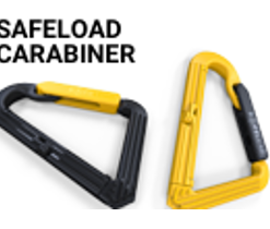 SAFELOAD CARABINER “Mix of yellow + black and Mix of yellow + black and  black + yellow” – MOQ 100
