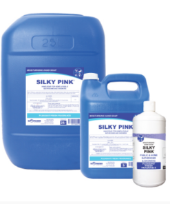 Hospitality Silky Pink – 1LT Retail, 1LT x 12, 5LT, 5LT x 4, 25LT, 200LT and 1000LT