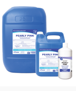 Hospitality Pearly Pink – 1LT Retail, 1LT x 12, 5LT, 5LT x 4, 25LT, 200LT and 1000LT