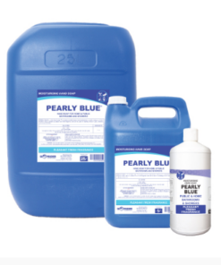 Hospitality Pearly Blue – 1LT Retail, 1Lt x 12, 5LT, 5LT x 4, 25LT, 200LT and 1000LT