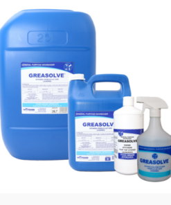 Hospitality Greasolve – 1LT Retail, 1Lt x 12, 5LT, 5LT x 4, 25LT and 200LT
