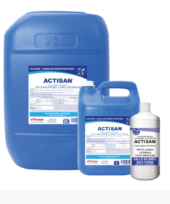 Hospitality Actisan – 1LT Retail, 1LT x 12, 5LT, 5LT x 4, 25LT, 200LT and 1000LT