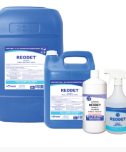 Hospitality Reodet – 1LT Retail, 1LT x 12, 5LT, 5LT x 4, 25LT, 200LT and 1000LT