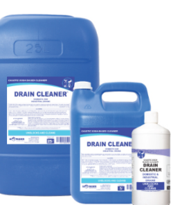 Hospitality Drain Cleaner – 1LT Retail, 1LT x 12, 5LT, 5LT x 4, 25LT, 200LT and 1000LT
