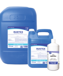 Hospitality Rustex – 1LT Retail, 1LT x 12, 5LT, 5LT x 4 and 25LT
