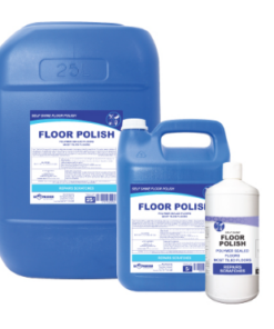 Hospitality Floor Polish Self-Shine – 1LT Retail, 1LT x 12, 5LT, 5LT x 4, 25LT and 200LT