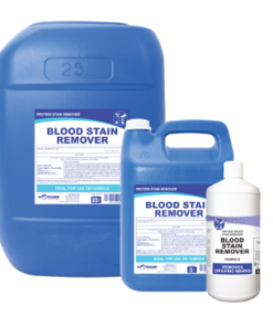 Hospitality Blood Stain Remover – 1LT Retail, 1LT x 12, 5LT, 5LT x 4 and 25LT