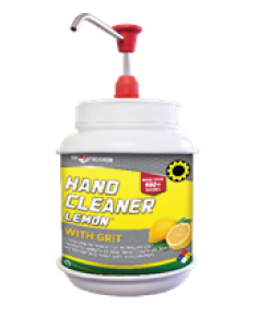 Industrial Hand Cleaner Lemon Grit – 500ml, 500ml x 24, 3.4LT, 3.4LT x 6, – (Pump and bracket is separately sold) 3.4LT(Complete), 3.4LT x 6(Complete)