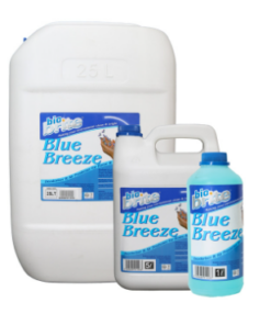 Bio Brite Blue Breeze – 24x250ML, 1LT x 12, 5LT, 5LT x 4 and 25LT