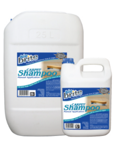 Bio Brite Carpet Shampoo Hand – 1LT x 12, 5LT, 5LT x 4 and 25LT
