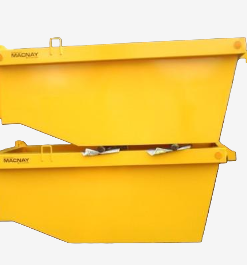 4T Scow container with door and 6T Scow container with door