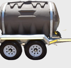 1000L Water tank trailer and 2500L Water tank trailer