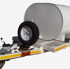 1000L Diesel bowser trailer, 2000L Diesel bowser trailer and 2500L Diesel bowser trailer