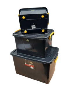 Roller Boxes 16L, 32L, 55L and 90L (Black) – Packs of 5
