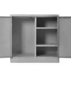 Gents Wardrobe – WDR04 – 900x900x450 – Hammerton Grey/Ivory Karoo