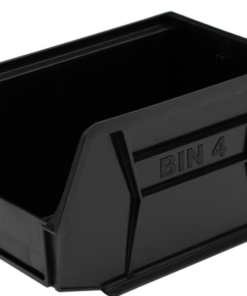 Bin Size 4 Black – 210mm x 140mm x 130mm