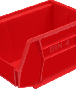 Bin Size 4 Blue, Green, Clear, Red, Yellow and Grey – 210mm x 140mm x 130mm