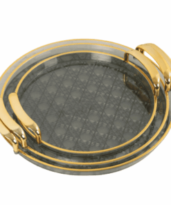 Serving Tray - Pearl Round - 3PC
