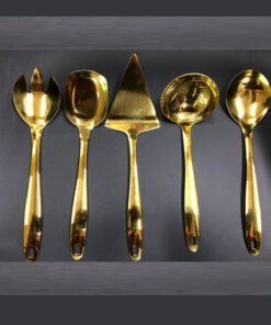 Serving Utensils Gold