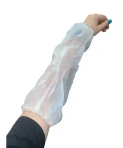 SLEEVE PROTECTOR – DISPOSABLE – WHITE pack of 100