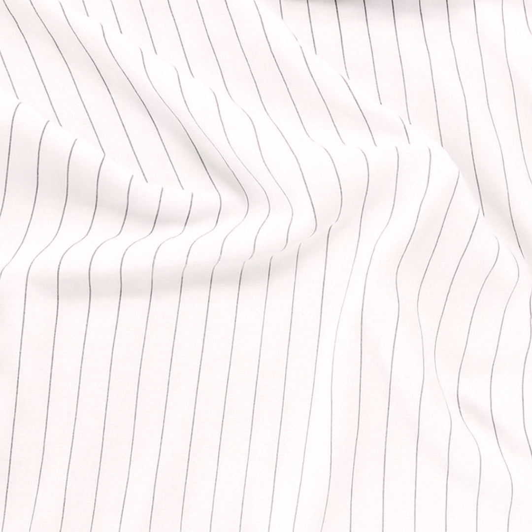 Fabric - Stripe Suiting 150cm - Image 6