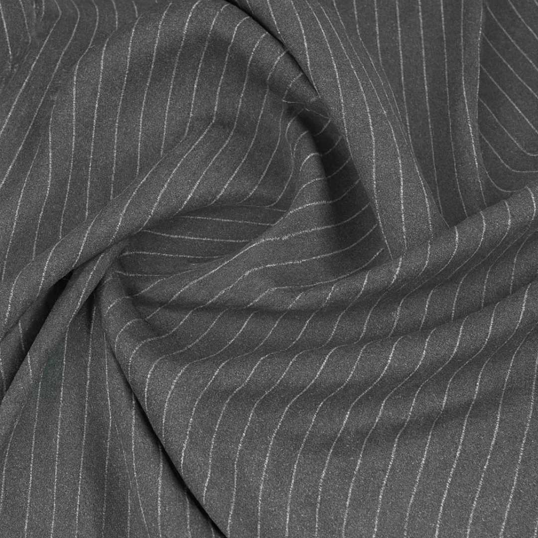 Fabric - Stripe Suiting 150cm - Image 8