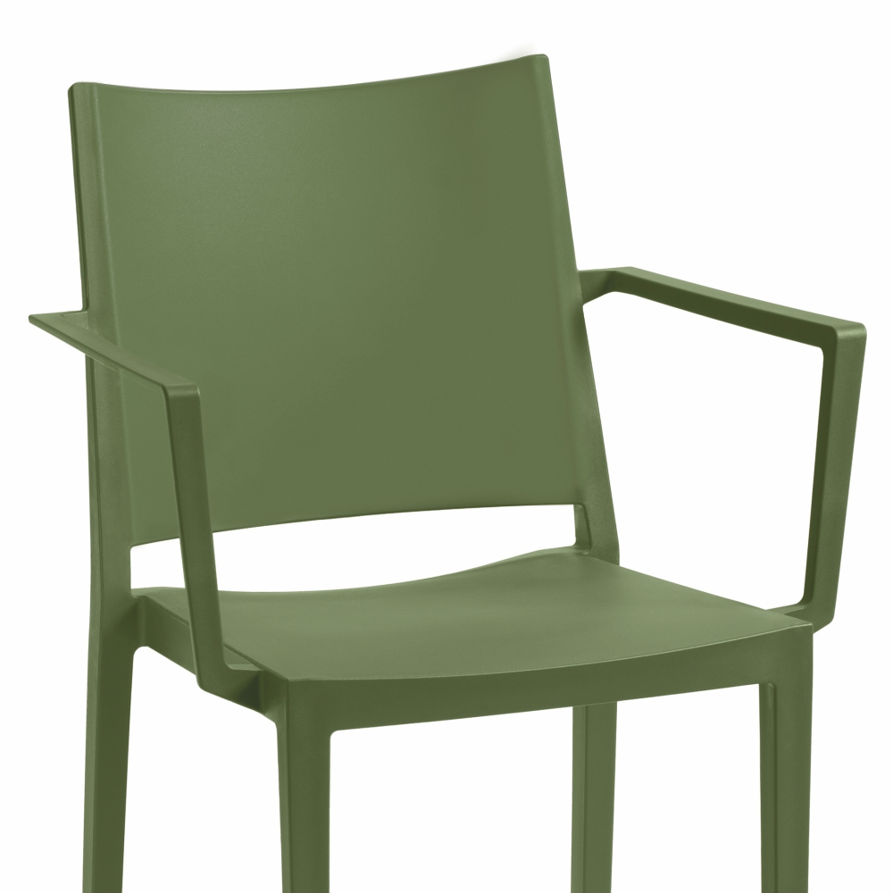 Armchair Mosk Olive green – Tensai - Image 2
