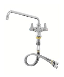 Deck Mounted Kitchen Faucet With 200mm Spout
