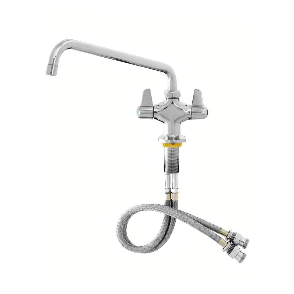 Deck Mounted Kitchen Faucet With 200mm Spout