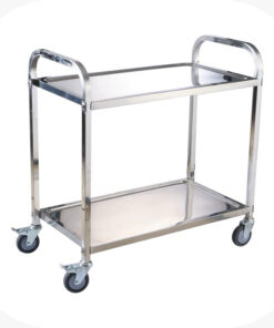 Tea Trolley - Stainless Steel