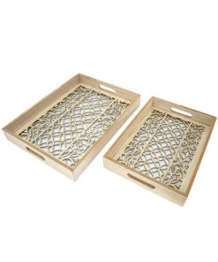 Serving Tray - Rectangle Bamboo Natural