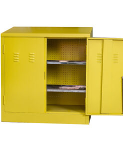 Hazardous Cabinet Hazcab2-Yellow -900hx900wx450d