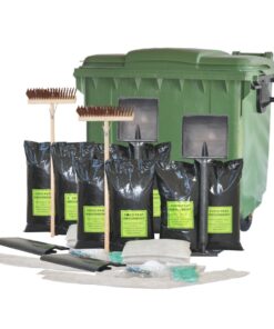 CHEMICAL 1000L WHEELIE BIN SPILL KIT – (Price may differ please confirm before ordering)