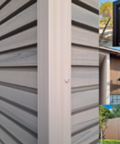 Slatted Outdoor Wall Panel - Vertex