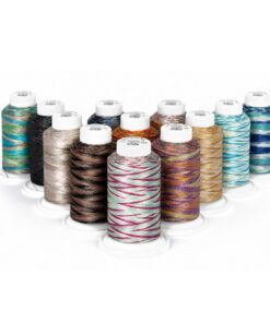 Embroidery Threads - Colorful Variegated - 1000m