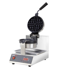 Waffle Baker – Single Round Rotating