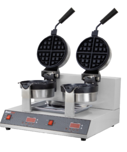 Waffle Baker – Double Round Rotating