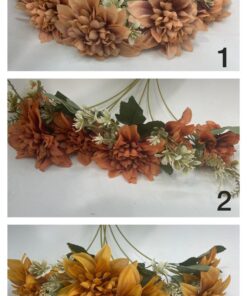 Artificial Flowers - Terracotta Long Stem