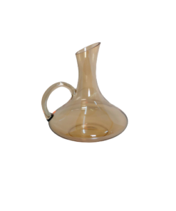 Glass Jug 25cm - Gold