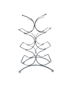 Bottle Rack - 6 Bottle Upright - Silver