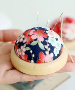 Wooden Base Pincushion
