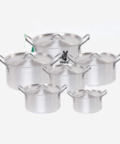 Zebra 12pc - Q7 Pot Set