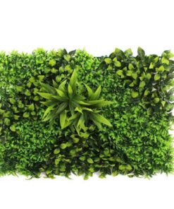 Artificial Green Wall Panel with Shrub 40cm x 60cm