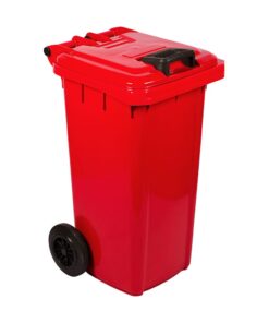Wheelie Bin 80L Virgin (Non-SABS) – Blue, Red, Yellow and Municipality Green