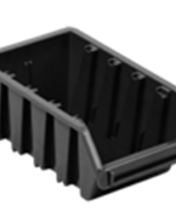 EEZEESTOR BIN 4 – Black, Blue, Clear, Green, Grey, Orange, Red and Yellow – 185L X 105W X 75H
