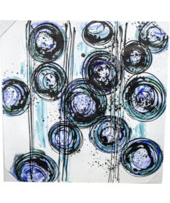 Canvas Painting - Blue Circles