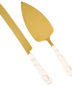Cutlery - Cake Set Marble Look