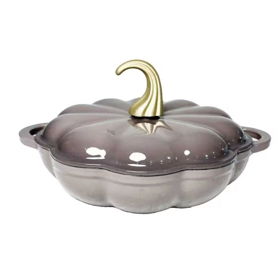 Cast Iron Saucepan - Pumpkin - 26cm - Image 3