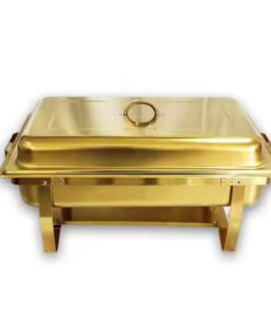 Chafing Dish - Gold Rectangle