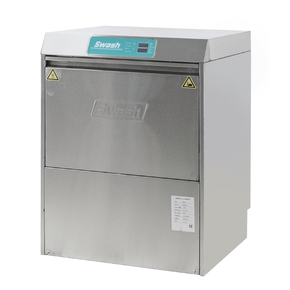 Swash-Front Loading Dishwasher-With Gravity Drain